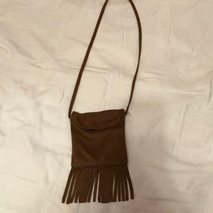 Soft velvet purse